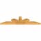 Ekena Millwork Saratoga Rough Sawn Timber Gable Bracket, Western Red Cedar, 84"W x 21"H x 4"D x 6"F, 6/12 Pitch GBW084X21X0406SAR00RWR - alternate 4